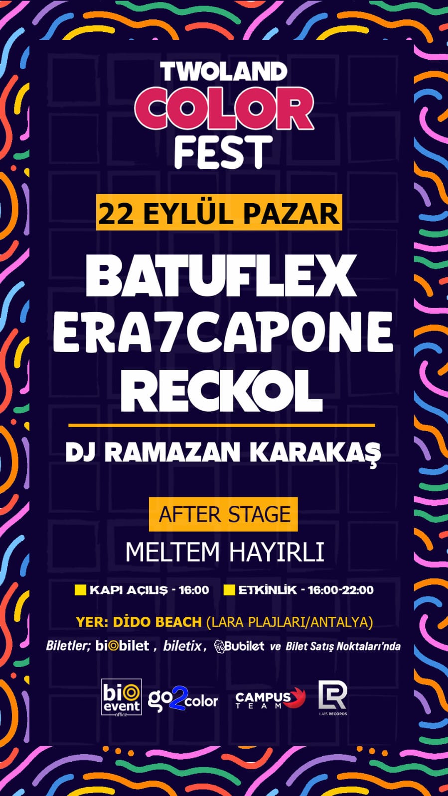 Twoland Colorfest Antalya 2024